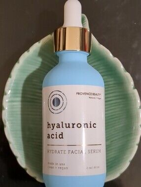 Provence Beauty Hyaluronic Acid Hydrate Facial Serum - Light Blue